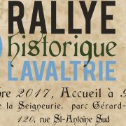 Rallye historique de Lavaltrie